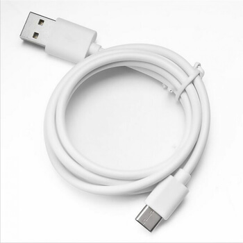 USB Type-C propojovací kabel pro nabíjení a synchronizaci dat 1m - bílý