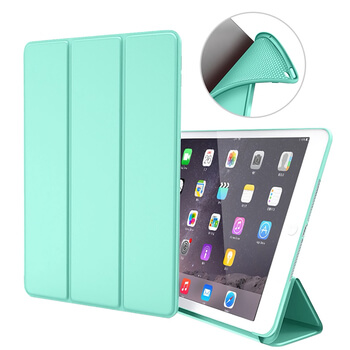 2v1 Smart flip cover + zadní silikonový ochranný obal pro Apple iPad Pro 11" 2020 (2.generace) - zelený