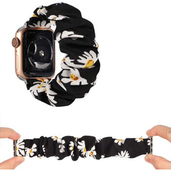 Elastický pásek pro chytré hodinky Apple Watch 40 mm (5.série) - duhový