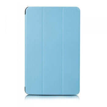 2v1 Smart flip cover + zadní plastový ochranný kryt pro Samsung Galaxy Tab S6 Lite (SM-P610) - světle modrý