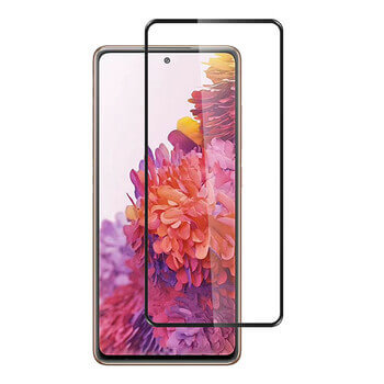 3x 3D tvrzené sklo s rámečkem pro Samsung Galaxy S21 FE 5G - černé - 2+1 zdarma