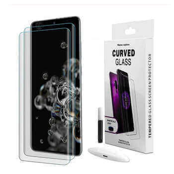 3x 3D UV ochranné sklo pro Samsung Galaxy S20+ G985F - 2+1 zdarma