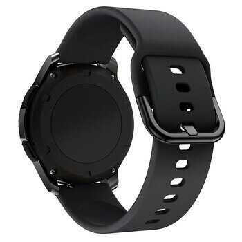 Silikonový řemínek pro chytré hodinky Samsung Galaxy Watch 6 Classic 43 mm - černý