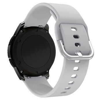 Silikonový řemínek pro chytré hodinky Samsung Galaxy Watch 6 Classic 47 mm - šedý