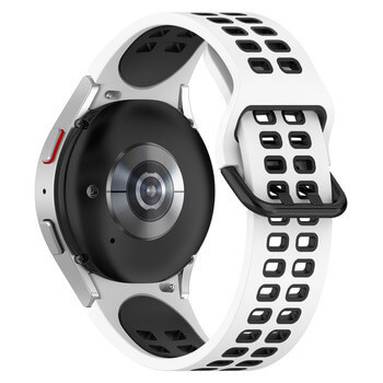 Sportovní silikonový řemínek pro chytré hodinky Samsung Galaxy Watch 6 44 mm - černý