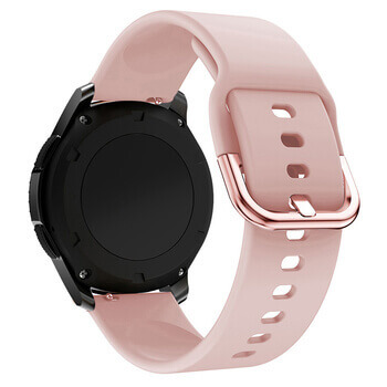 Silikonový řemínek pro chytré hodinky Huawei Watch 2 Sport - světle růžový