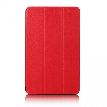 2v1 Smart flip cover + zadní plastový ochranný kryt pro Samsung Galaxy Tab S9 - červený