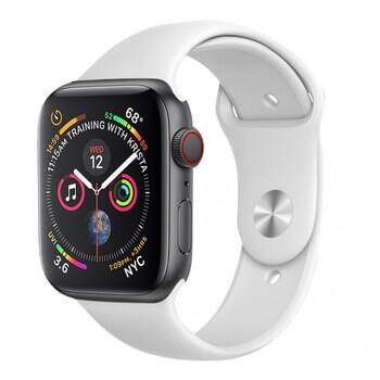 Silikonový řemínek pro chytré hodinky Apple Watch SE 40 mm (2023) - bílý