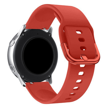 Silikonový řemínek pro chytré hodinky Samsung Galaxy Watch 4 40 mm - červený