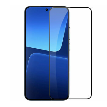 3x 3D ochranné tvrzené sklo pro Xiaomi 14 Pro - černé - 2+1 zdarma