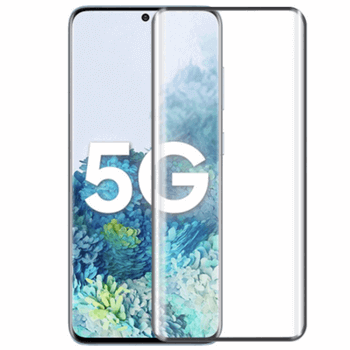 3x 3D tvrzené sklo s rámečkem pro Samsung Galaxy S24 Ultra 5G - černé - 2+1 zdarma