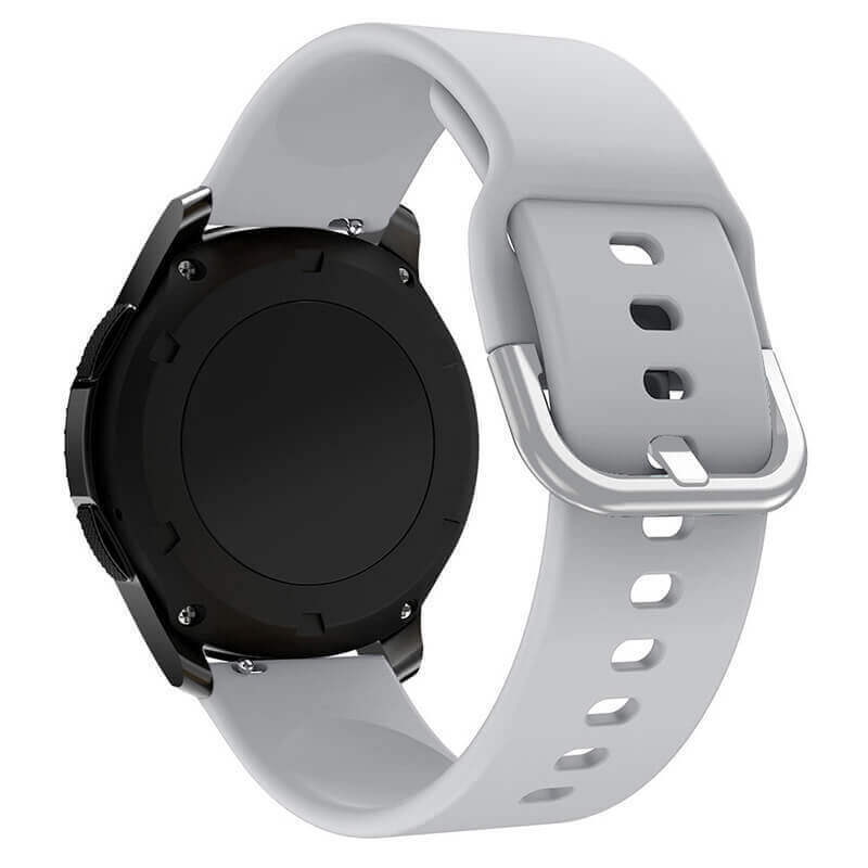 Silikonový řemínek pro chytré hodinky Amazfit GTS 2 - šedý