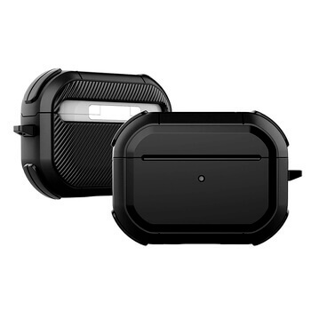 Extra odolné ochranné pouzdro pro Apple AirPods Pro (2.generace) - černé