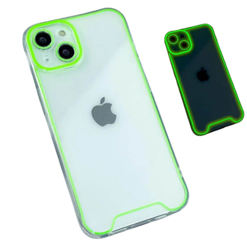 Svítící Ochranný Obal Pro Apple IPhone X/XS - Zelený